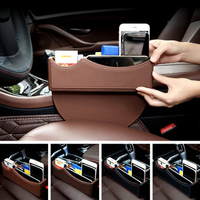 Car Storage Box Gap Filler Catcher Phone Holder Organizer