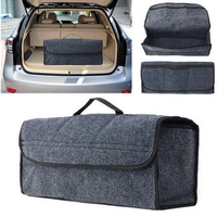 Car Trunk Seat Back Rear Storage Organizer Containers Holder Interior Bag Hanger Storage Bins