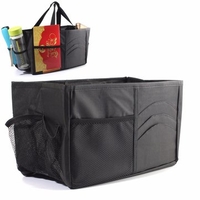 Car Trunk Storage Bag Collapsible Cargo Organizer Foldable Box Multi-purpose Portable Picnic Bag