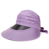 Casual Anti-UV Wide Big Brim Bowknot Outdoor Summer Cycling Beach Sun Foldable Hat