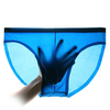Casual Breathable Ice Silk Transparent Thin Breathable Seamless Briefs for Men