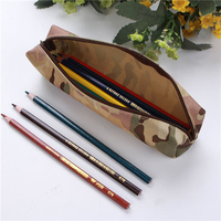 Casual Camouflage Pen Bag Pencil Case Pouch Stationery Cosmetic Makeup Bag