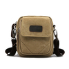 Casual Canvas Men Women Portable Shoulder Bag Outdoor Shopping Walking Crossbody Bags Waist Bag