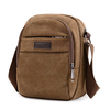 Casual Canvas Sling Bag Retro Crossbody Bag Shoulder Bag For Men