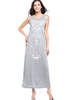 Casual Cat Print Sleeveless O-neck Women Maxi Dress