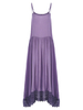 Casual Crochet Lace Patchwork Cami O-neck Maxi Dress For Women