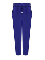 Casual Elastic Waist Drawstring Harem Trouser