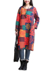 Casual Ethnic Style Pattern Color Block Quilted Dress For Women
