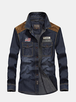 Casual Fashion Thin Denim Shirt