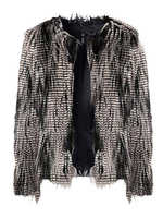 Casual Faux Fur Long Sleeve Warm Coat Jacket