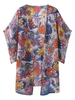 Casual Floral Printed Chiffon Kimonos Cardigans For Women