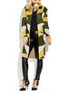 Casual Geometric Pattern Pocket Long Knitted Cardigan
