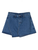 Casual High Waist Irregular Hem Women Denim Shorts