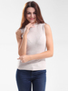 Casual Knitting Stripe O-neck Sleeveless Tank Tops For Women