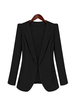 Casual Lapel Long Sleeve Fitted Autumn Jacket