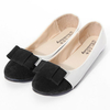 Casual Leather Butterfly Knot Flat Shoes