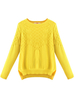 Casual Long Sleeve Solid Bottoming Pullover Sweater