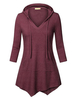 Casual Loose Big Pockets Asymmetrical Women Hoodies