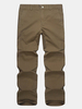 Casual Loose Cotton Solid Color Long Pants Straight Leg Mid-Rise Pants For Men