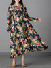 Casual Loose Floral Dresses