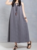 Casual Loose Pure Color Spaghetti Strap Dresses For Women