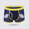 Casual Mesh Breathable Antibacterial Soft Boxers Underwear for Men