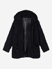 Casual Noble Fall Winter Warm Hooded Furry Coat Outwear