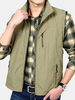 Casual Outdoor Detachable Back Multi Pockets Vest for Men