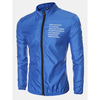 Casual Outdoor Letters Printing Stand Collar Sunscreen Jacket for Men