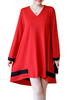 Casual Patchwork Loose Dresses