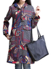 Casual Printed Hooded Long Sleeve Button Dress Women Long Cardigan