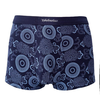 Casual Printing Breathable U convex Pouch Boxers Mid-rise Underwear For Men