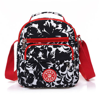 Casual Printing Handbag Nylon Waterproof Lightweight Tote Shoulder Bag Crossbody Bag For Women