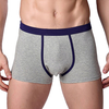 Casual Sexy Breathable Pure Cotton Comfortable Soft U Convex Boxer Briefs for Men