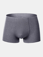 Casual Sexy Breathable U Convex Pouch Seamless Boxer Briefs for Men