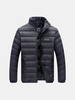 Casual Stand Collar Lightweight Thin Duck Down Jacket Warm Jacket For Men