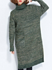 Casual Striped Women Sweater Dresses