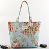 Casual Stylish Flower Pattern Tote Handbag Shoulder Bags For Women Shopping Bag