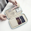 Casual Travel Passport Storage Bag Multi-pockets Cosmetic Bag