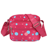 Casual Wave Point Shoulder Bags Lightweight Waterproof Crossbody Bags