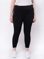 Casual Women Black High Waist Slim Stretch Pencil Pants