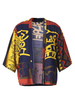 Casual Women Half Sleeve Printed Chiffon Kimono