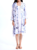 Casual Women Ink Printed Pocket Thin Sunscreen Cardigan