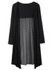Casual Women Lace Patchwork Hollow Out Thin Cardigan