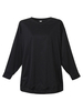 Casual Women Long Sleeve O Neck Pure Color Sweatshirt