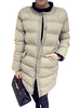 Casual Women Long Sleeve O-neck Winter Cotton Down Coat