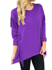 Casual Women Long Sleeve Tassel Leisure Solid Cotton Shirts