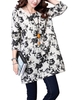 Casual Women Loose Floral Printed Linen Long Sleeve Blouse