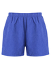 Casual Women Pocket Elastic Waist Beach Shorts