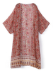 Casual Women Printed Short Sleeve Bikini Cover Up Cardigan
